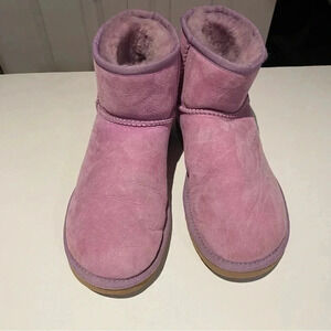 UGG Pink Ankle Boots